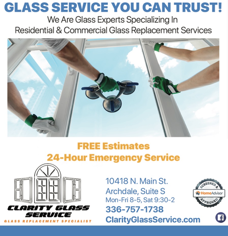 Clarity Glass Service – Archdale