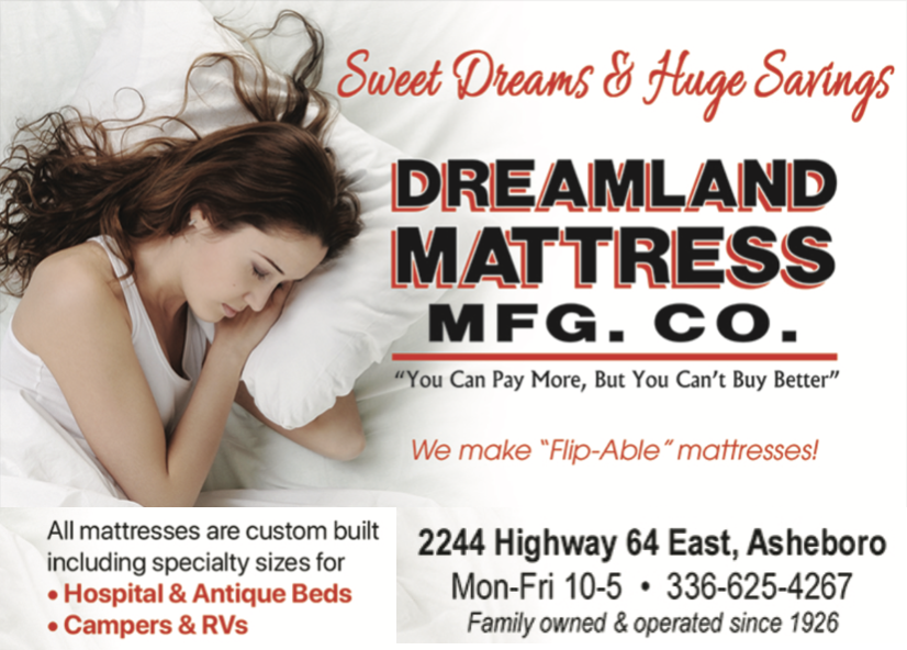 Dreamland Mattress MFG. CO. – Asheboro