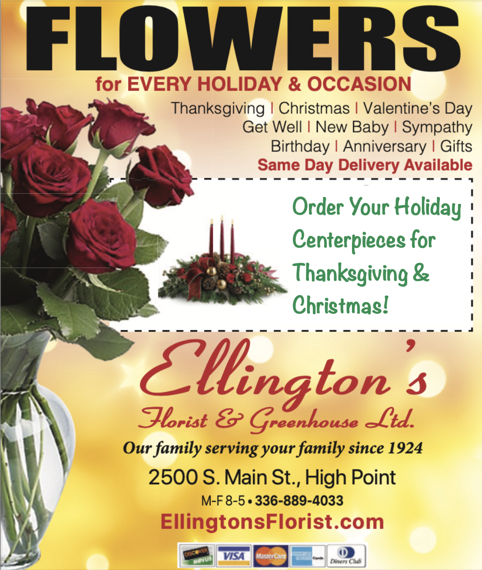 Ellington’s Florist & Greenhouses, Ltd. – High Point