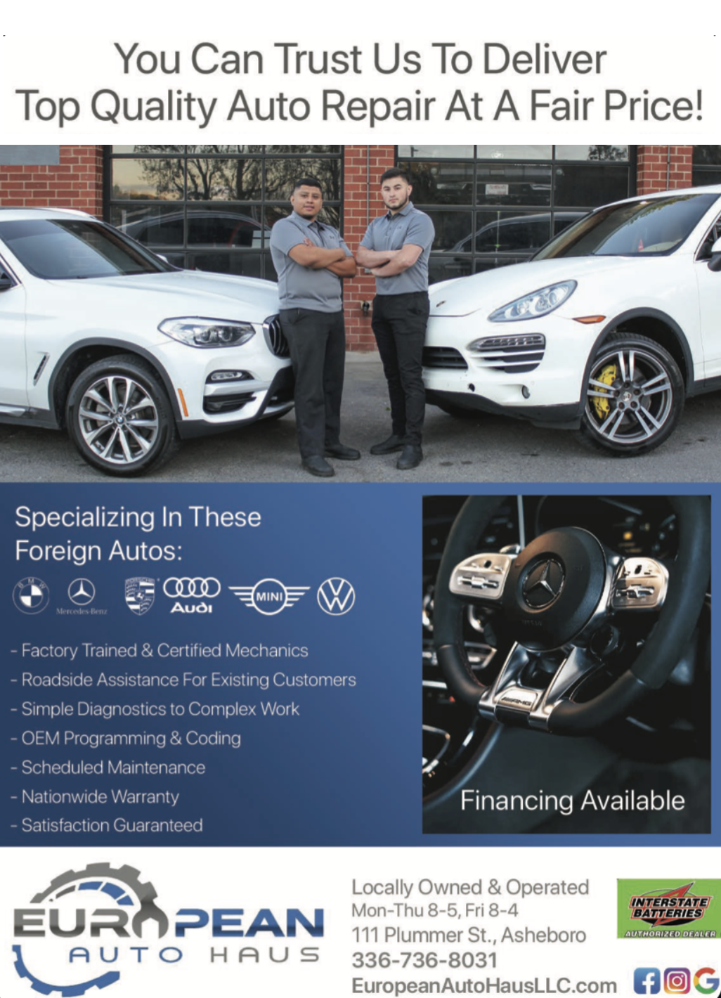 European Auto Haus – Asheboro