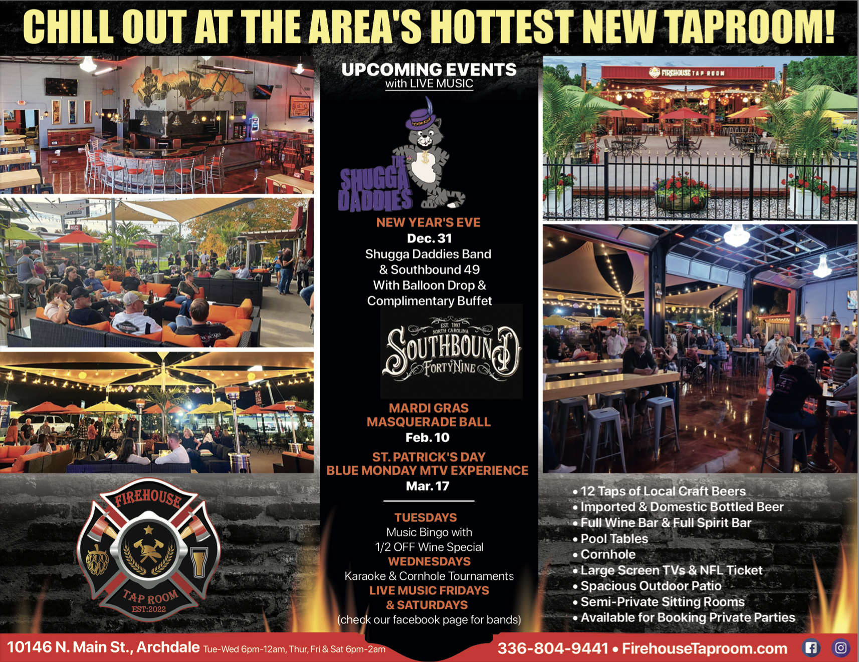 Firehouse Tap Room – Archdale