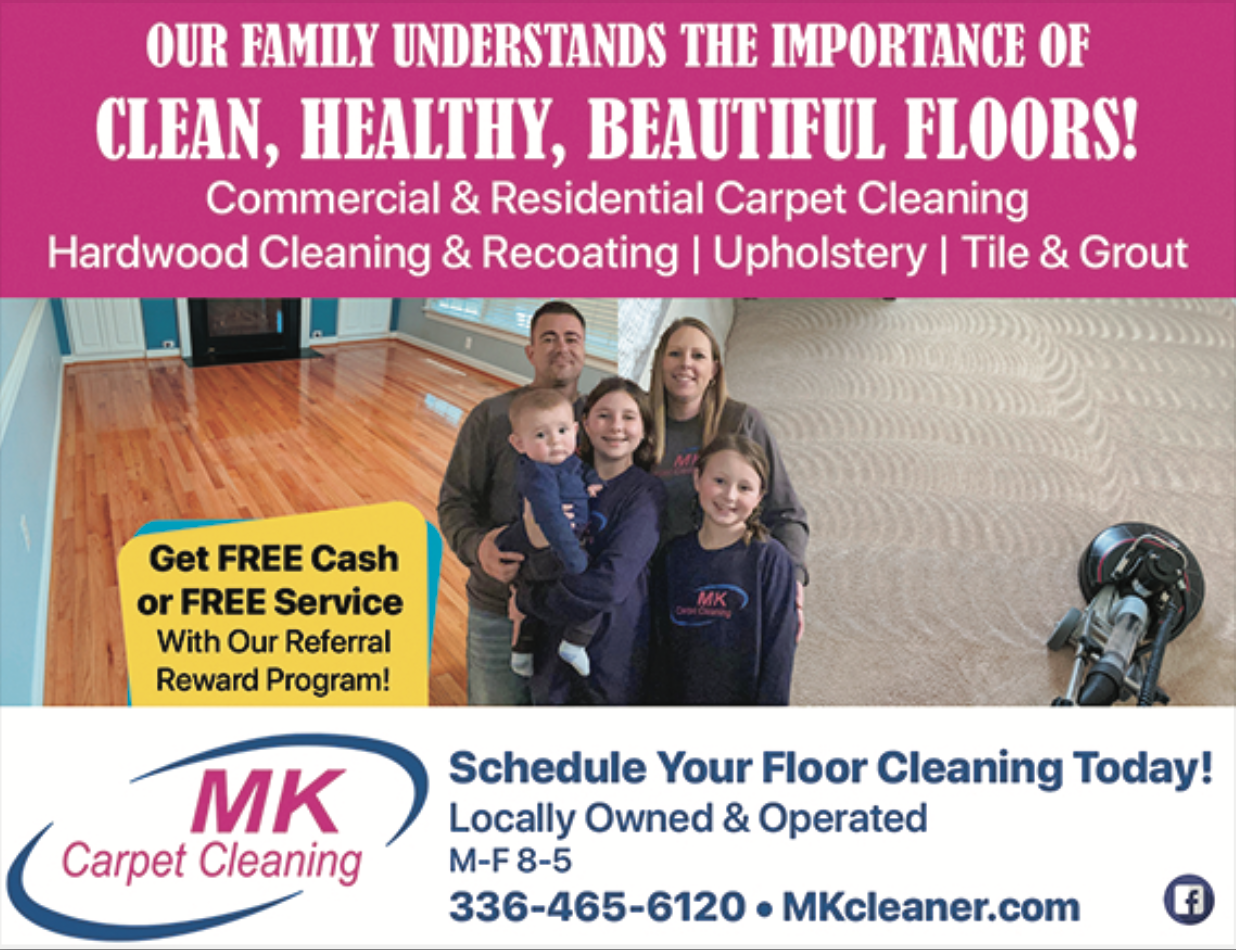 MK Carpet Cleaning – Pleasant Garden