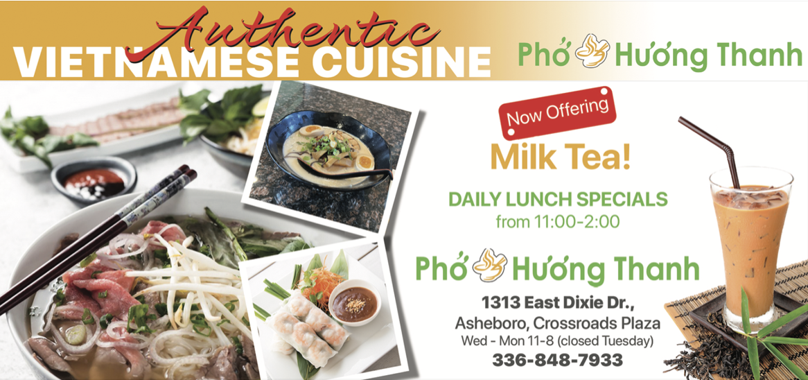 Pho Huong Thanh Vietnamese – Asheboro