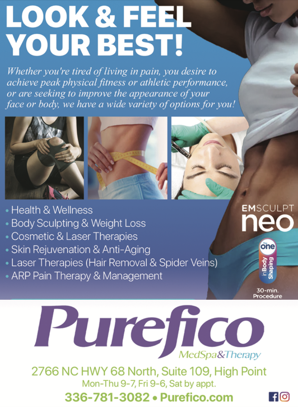 Purefico Med Spa & Therapy – High Point
