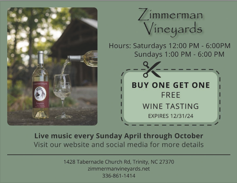 Zimmerman Vineyards – Trinity