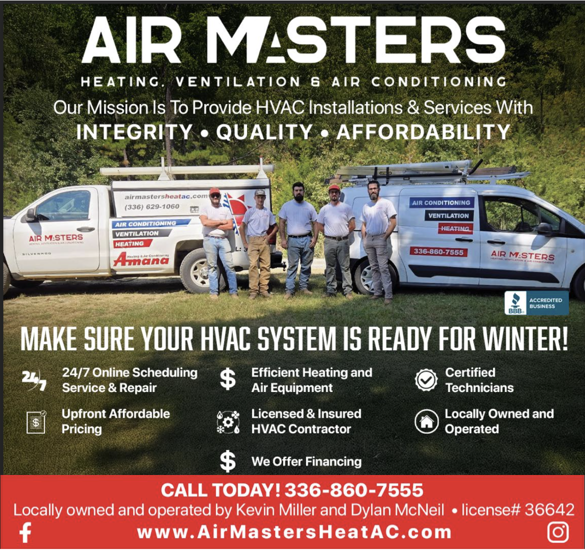 Air Masters Heating, Ventilation & Air Conditioning