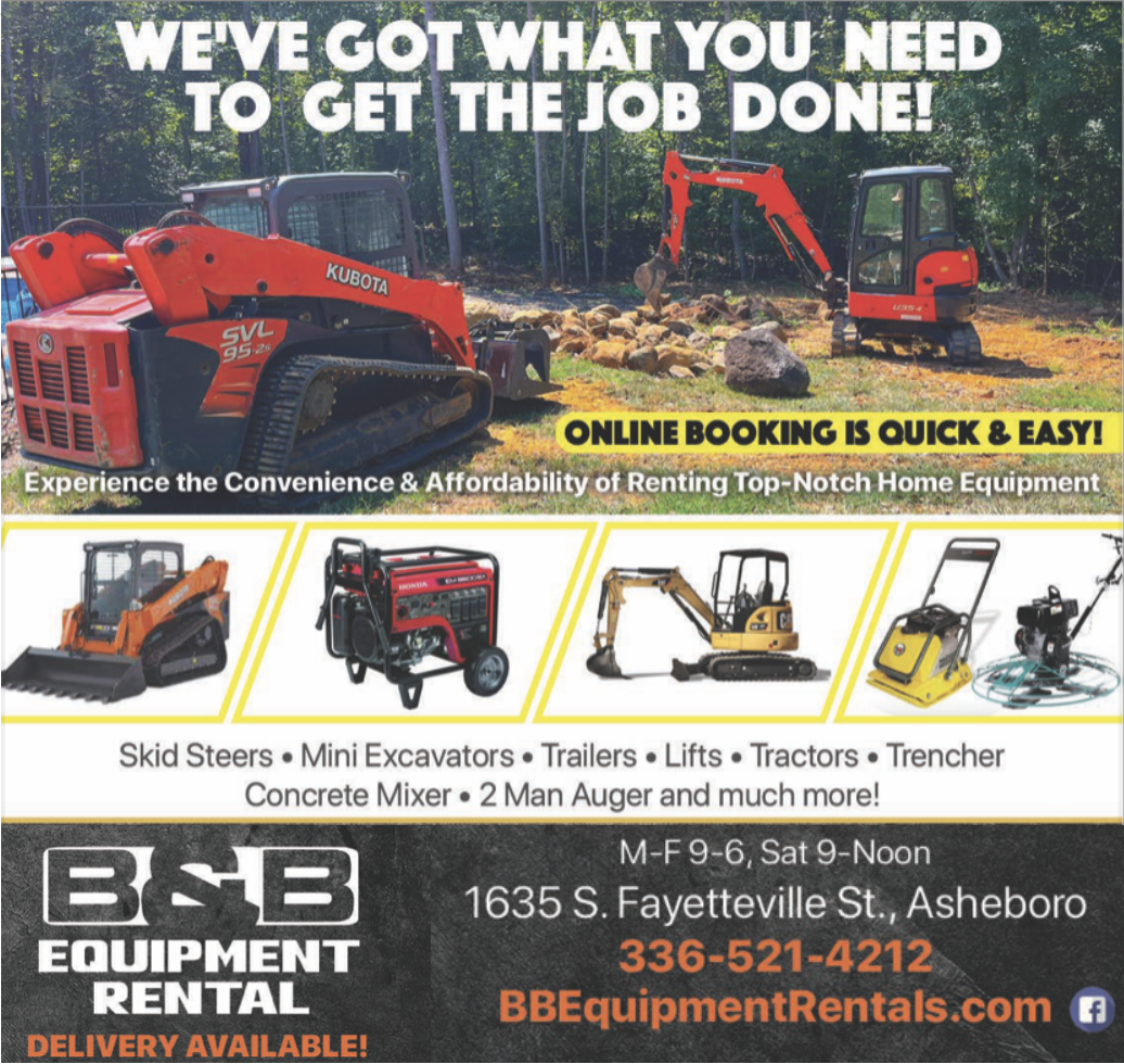 B&B Equipment Rental – Asheboro