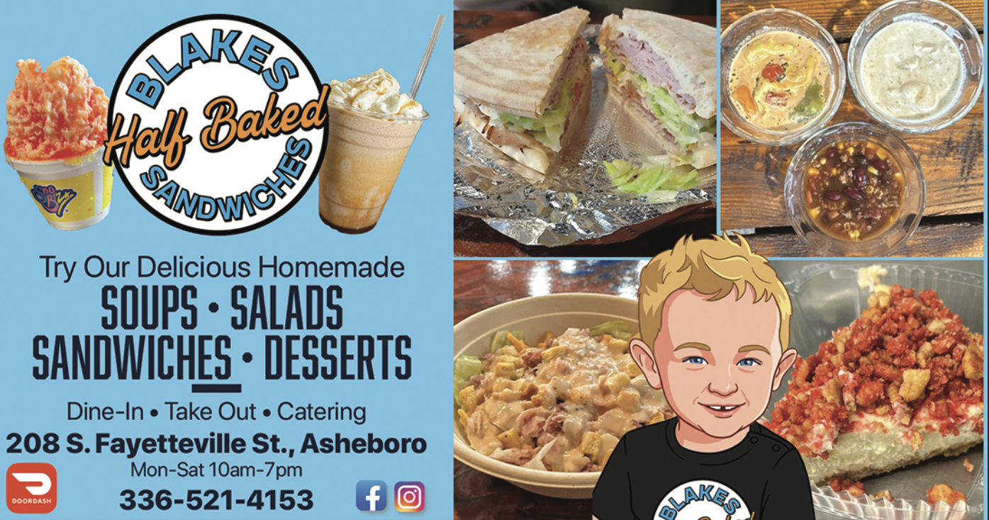 Blake’s Half Baked Sandwiches – Asheboro