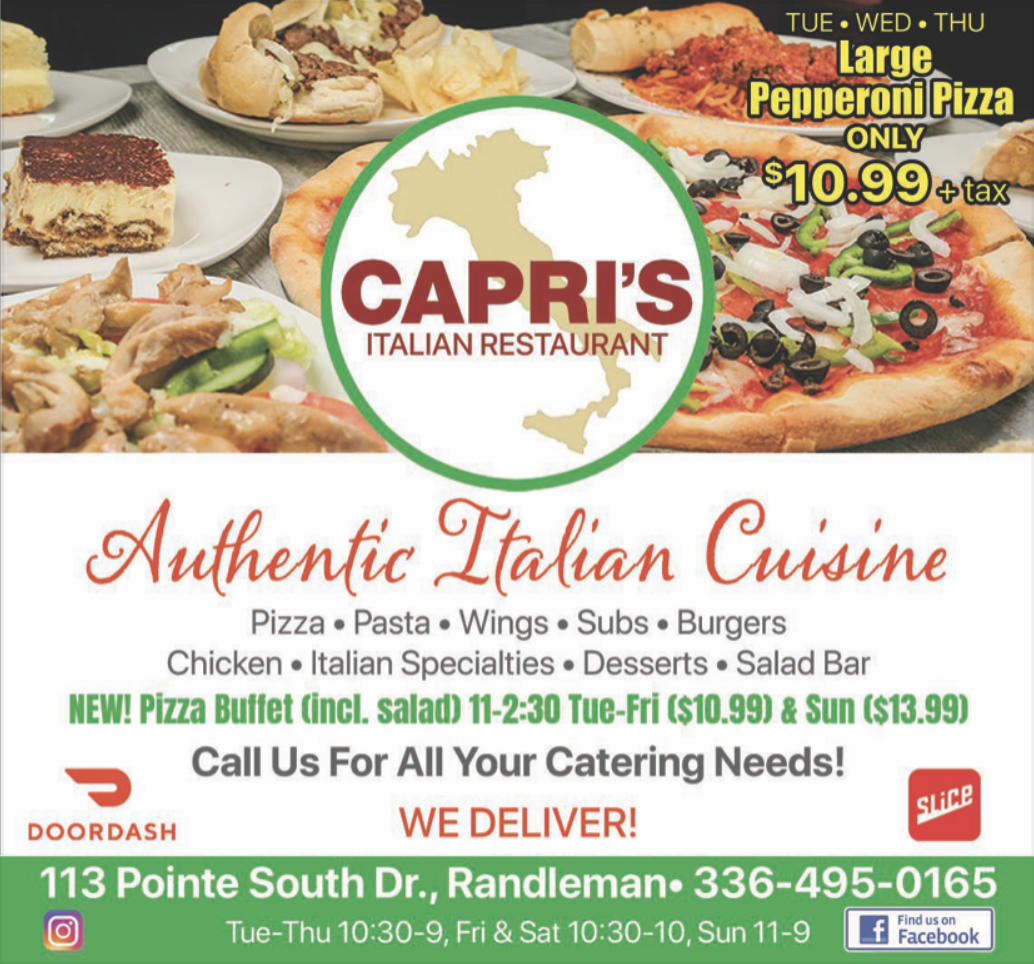 Capri’s Italian Restaurant – Randleman