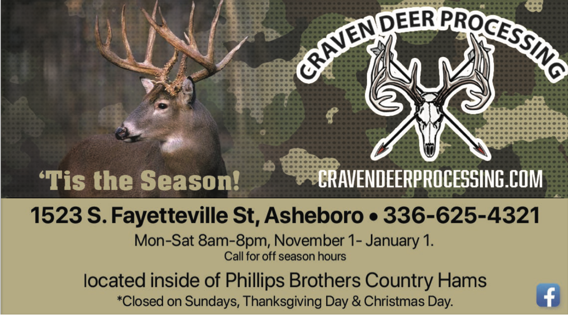 Craven Deer Processing – Asheboro