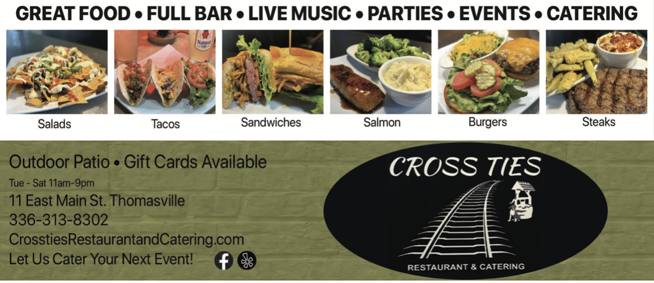Cross Ties Restaurant & Catering – Thomasville