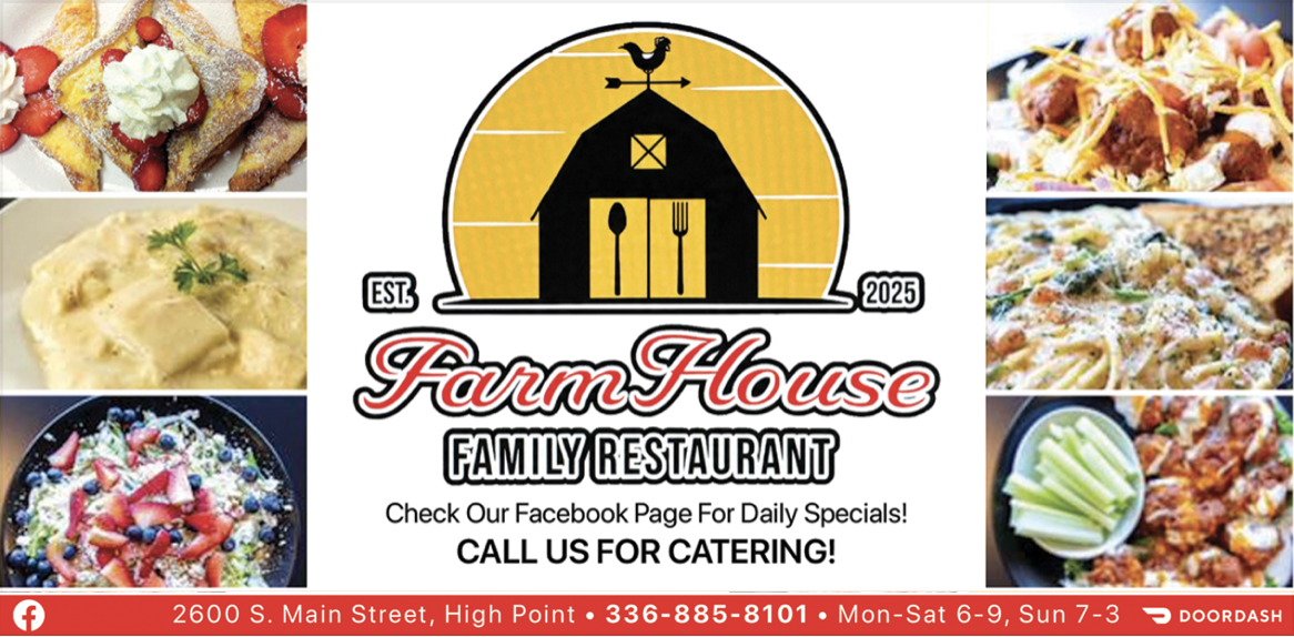 Farm House Family Restaurant – High Point