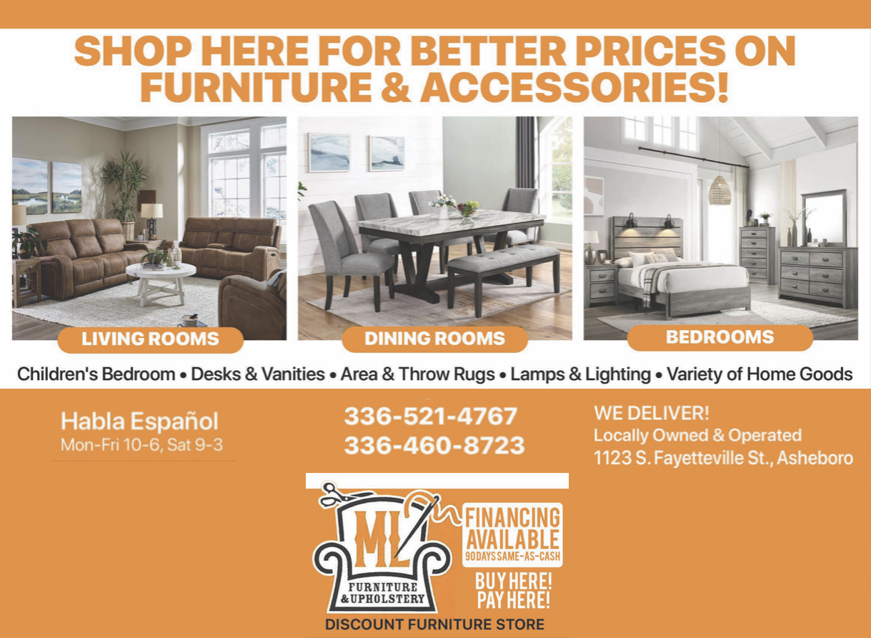 ML Furniture & Upholstery – Asheboro