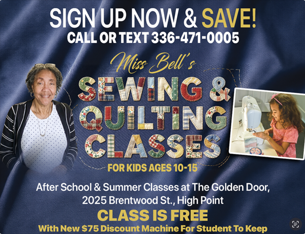 Miss Bell’s Sewing & Quilting Classes