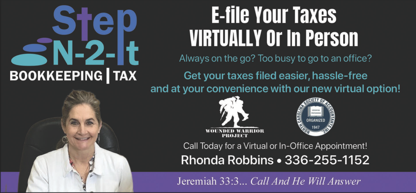 Step-N-2-It Bookkeeping & Tax – Archdale