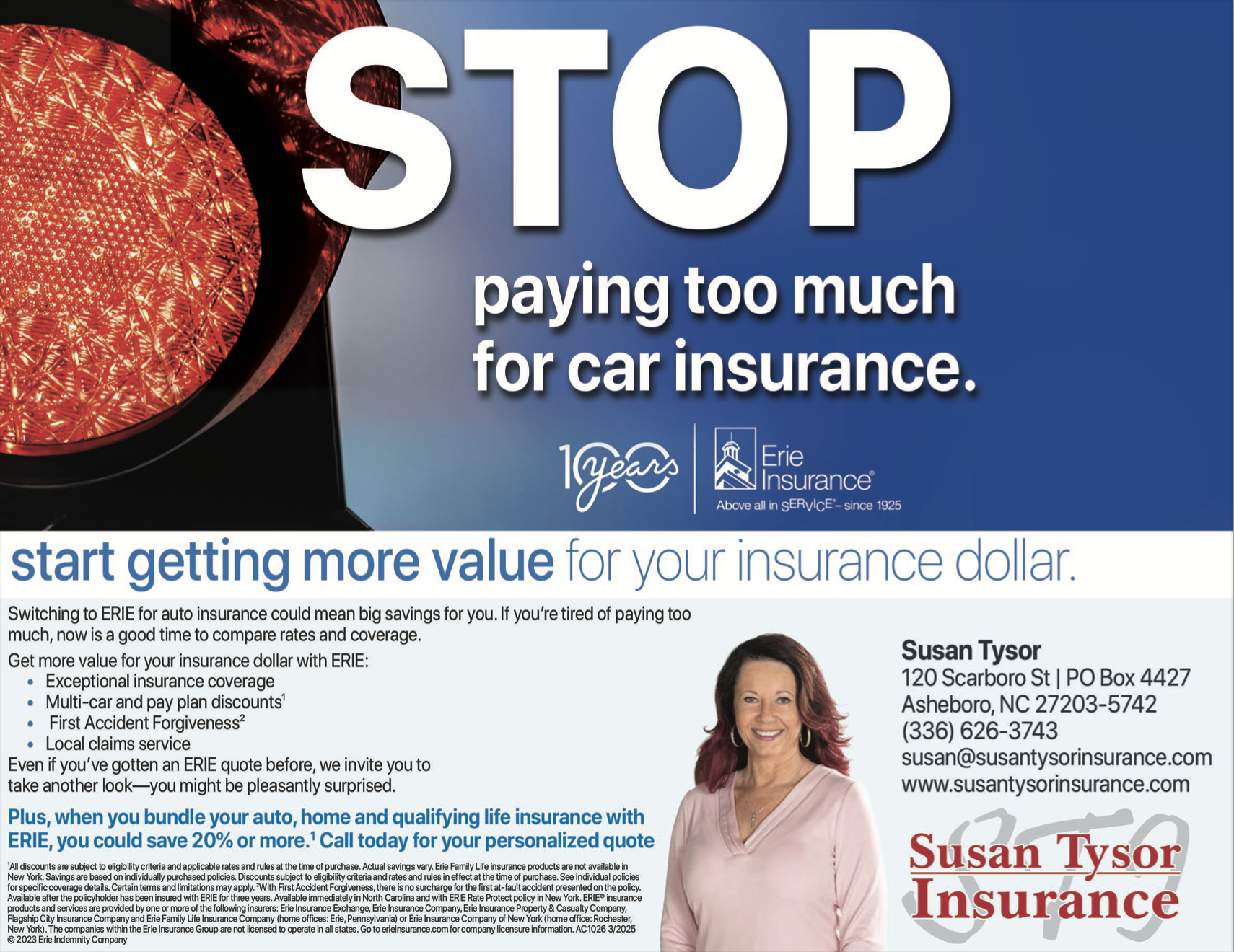 Susan Tysor Insurance – Asheboro