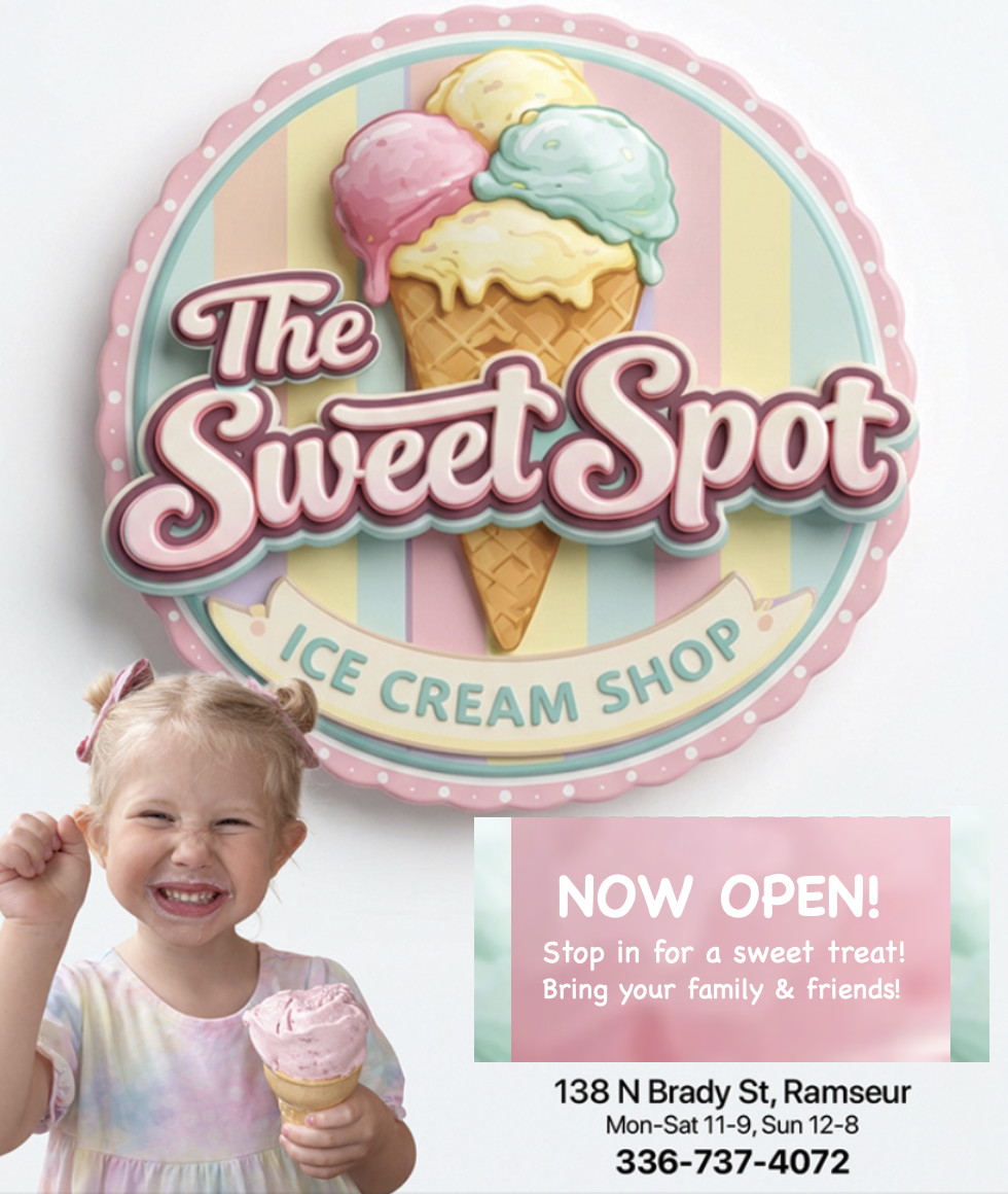 The Sweet Spot Ice Cream Shop – Ramseur