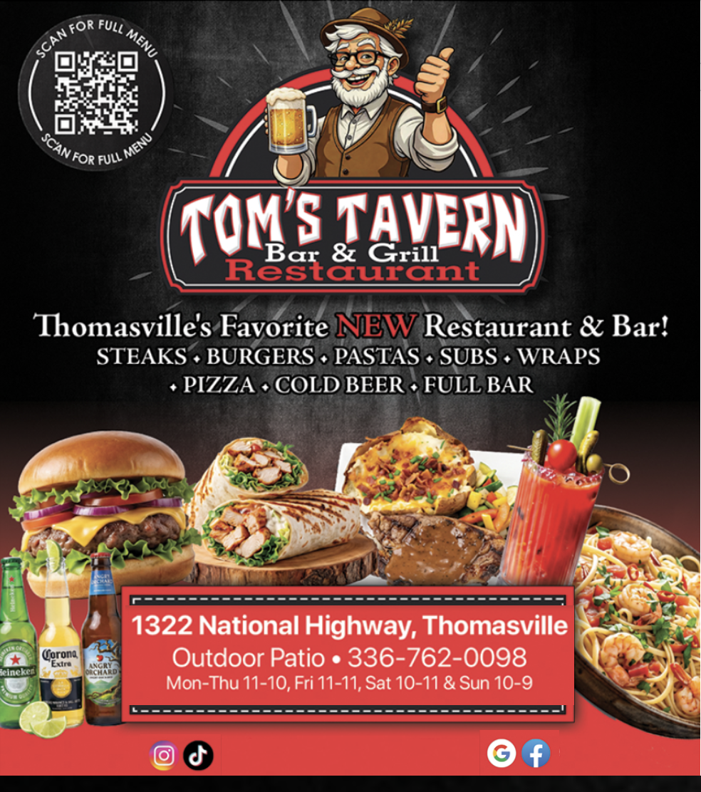 Tom’s Tavern Bar & Grill Restaurant – Thomasville