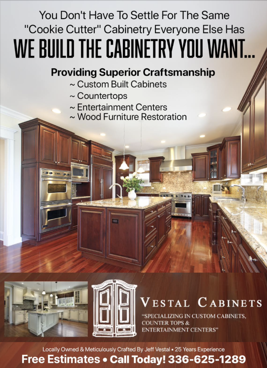 Vestal Custom Cabinets – Asheboro